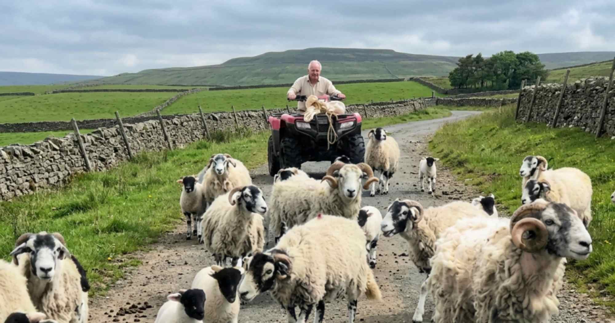 Man on quadbike following new employment law